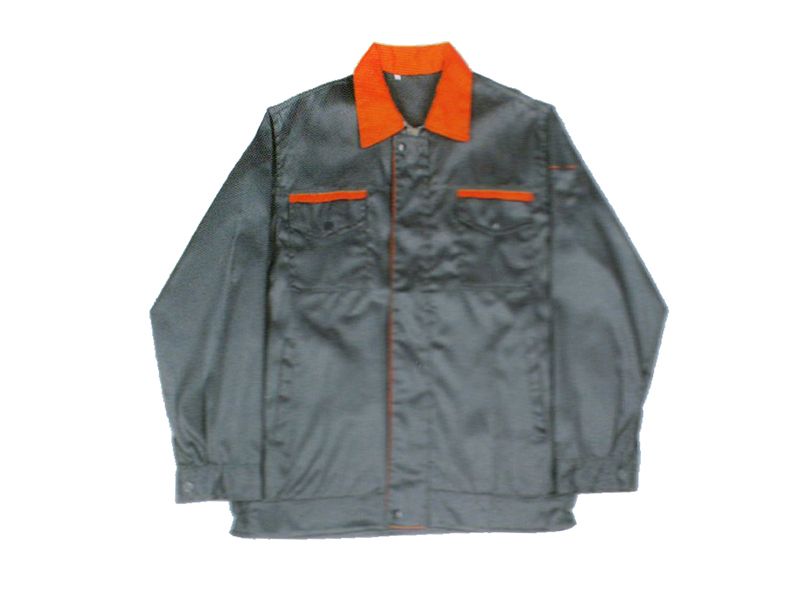 XC-My039深灰桔紅領(lǐng)2#